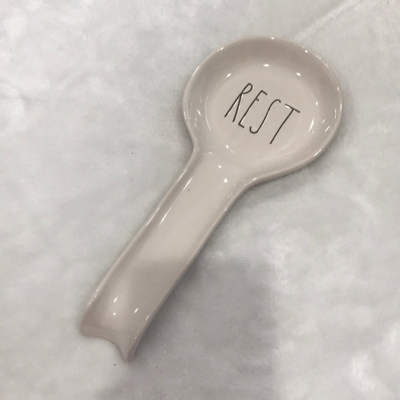 RAE DUNN ARTISAN COLLECTION BY MAGENTA SPOON REST “SPOON “ - Picture 1 of 10